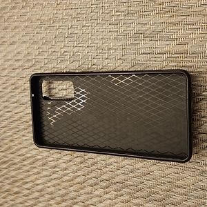 Aftermarket Black Leather Magnetic Phone Case Samsung S20